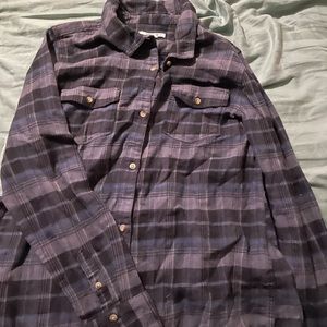 o’neil flannel size large great for fall